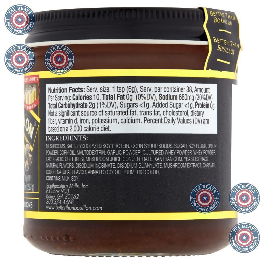 Better Than Bouillon Premium Mushroom Base – Practical Gourmet Gift for Busy Moms and Home Chefs