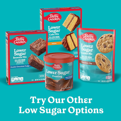 Betty Crocker Low Sugar Chocolate Frosting – Child-Friendly Frosting for School Events, Bake Sales, and Classroom Celebrations