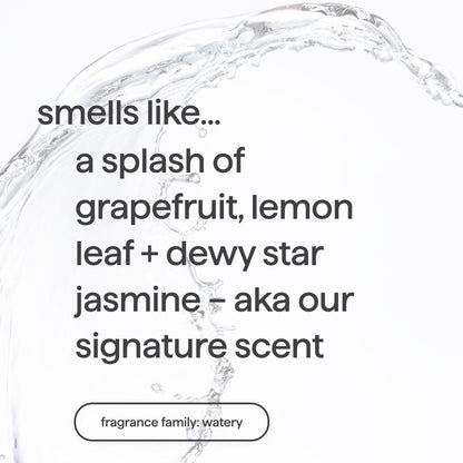biodegradable gel formula built on plant-based cleansers