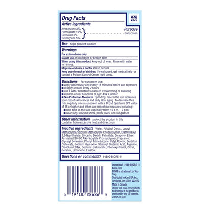 Biore UV Aqua Rich Clean Lotion SPF 50 – Oxybenzone-Free, Octinoxate-Free Daily Facial Sun Protection