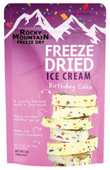 Rocky Mountain Freeze Dry Freeze Dried Ice Cream – Strawberry Flavor | Unique Holiday Gift for Retro Treat Lovers & Road Trippers