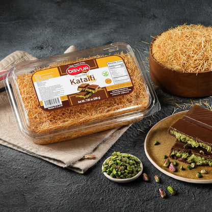 BISVUA Turkish Kadayif 200g – Thoughtful Gourmet Gift for Bakers Who Love Kunafa, Baklava & Dubai Chocolate Trends