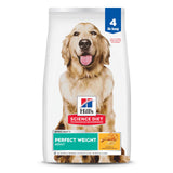 Hill's Science Diet Adult Perfect Weight Dry Dog Food, Chicken & Brown Rice, 25 lb. Bag – #1 Veterinarian Recommended Nutrition for Safe Long-Term Feeding