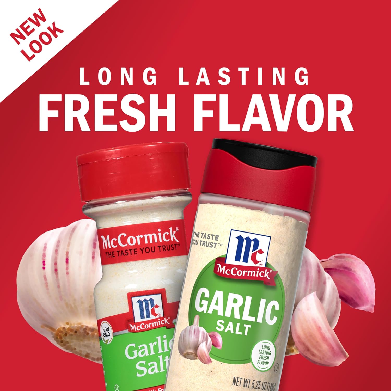 blended with a touch of garlic oil and pure salt