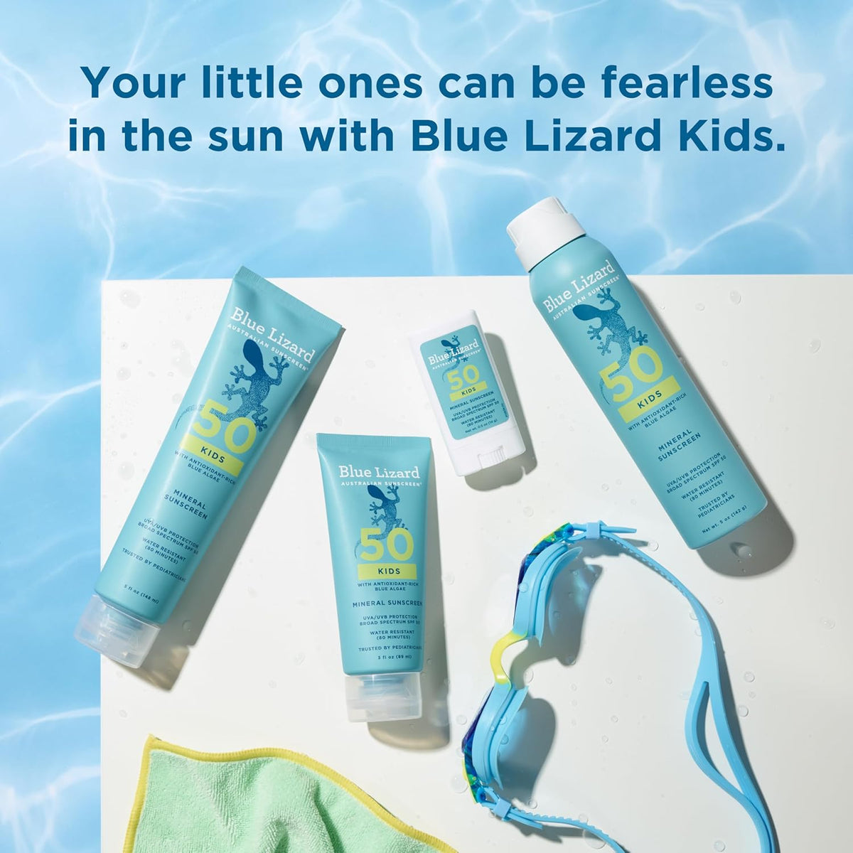 Blue Lizard Baby Mineral Sunscreen Stick – Fragrance-Free and Paraben-Free Protection for Delicate Young Skin