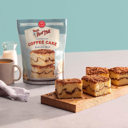Bob's Red Mill Coffee Cake Baking Mix – Easy Potluck Dessert Base for Gatherings and Brunch Tables
