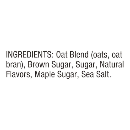 Bob's Red Mill Whole Grain Instant Oatmeal Maple Brown Sugar – Nutritious Gym-Bag Fuel for Post-Workout Recovery, 6 Packets