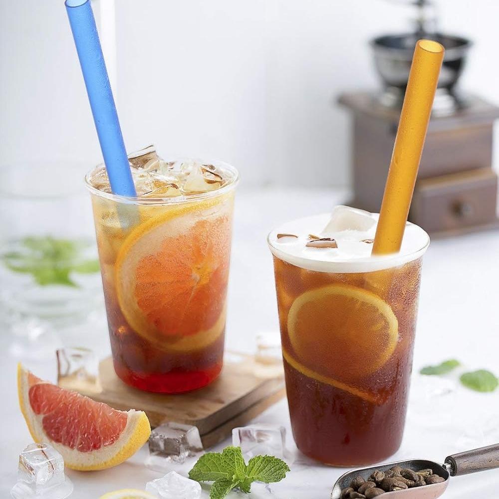 BobaBest Kids Boba Straws – Family Safe Reusable Straws for Thick Smoothies and Birthday Party Drinks