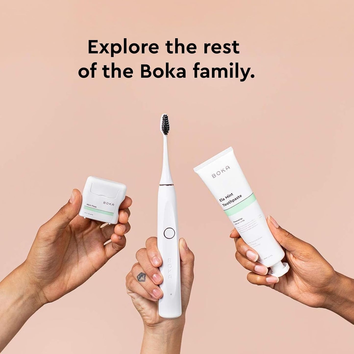 Boka n-Ha Toothsample Travel Size Trio – Portable Enamel Care for Weekend Trips and Outdoor Adventures