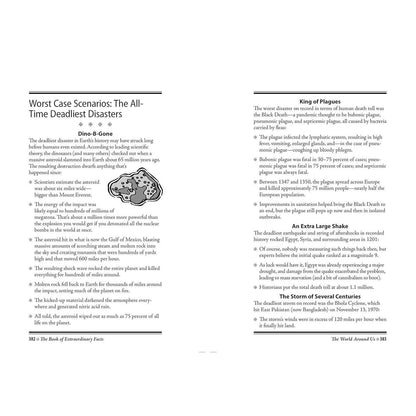 Book of Extraordinary Facts – Big Hardcover Trivia Gift for Birthdays, Holidays and Hard-to-Shop-for Adults