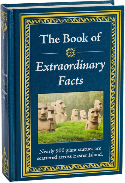 Book of Extraordinary Facts – Big Hardcover Trivia Gift for Birthdays, Holidays and Hard-to-Shop-for Adults
