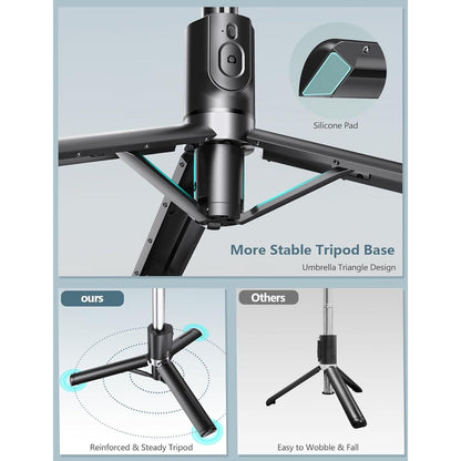 [Brand] All-in-One Phone Tripod for Patio, Camping and Outdoor Dining – Featherlight 0.47 lb Carry-On Companion