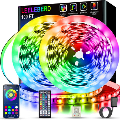 [Brand] Smart LED Strip Kit – Intentional Home Lighting with Custom Color Scene via Remote