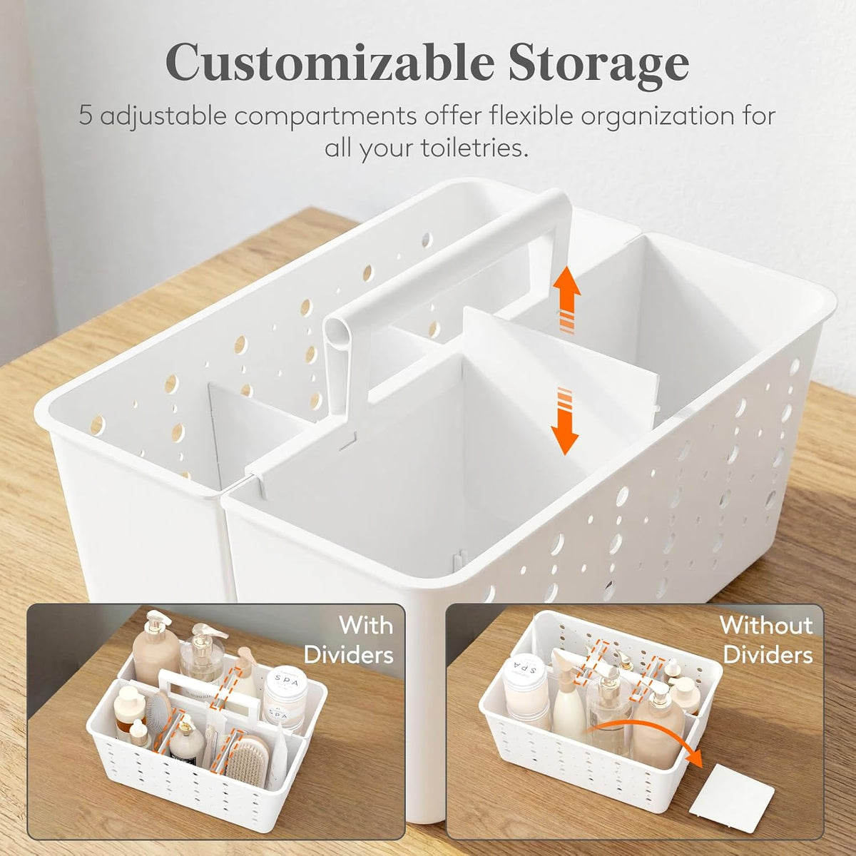 breathable hollow basket design that air-dries quickly
