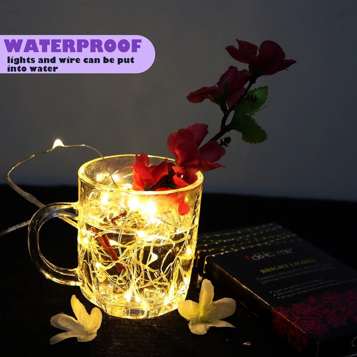 Brightown Firefly Lights – Effortless Clutter-Free Ambiance with 6-Hour Timer