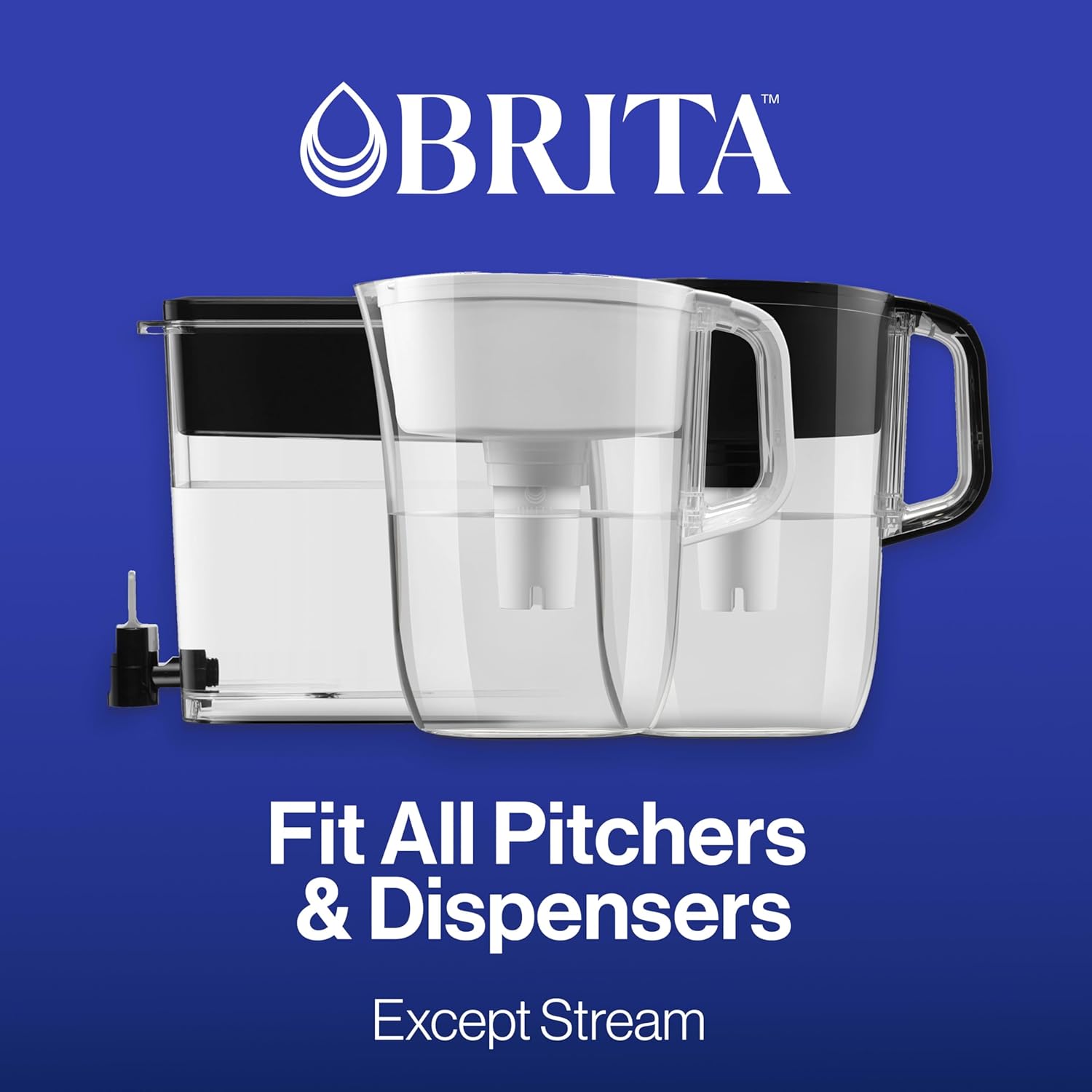 Brita Elite Water Filter – Intentional Home Hydration Upgrade, BPA-Free Housing with 6-Month Filter Life Indicator