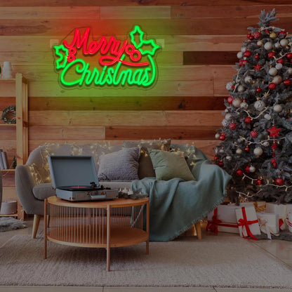 BriteLit Christmas Neon Sign – Thoughtful Housewarming and Valentine's Day Gift, Dimmable LED Letter Light for Her Office and Bedroom