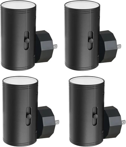 built-in dusk-to-dawn light sensor for automatic on/off