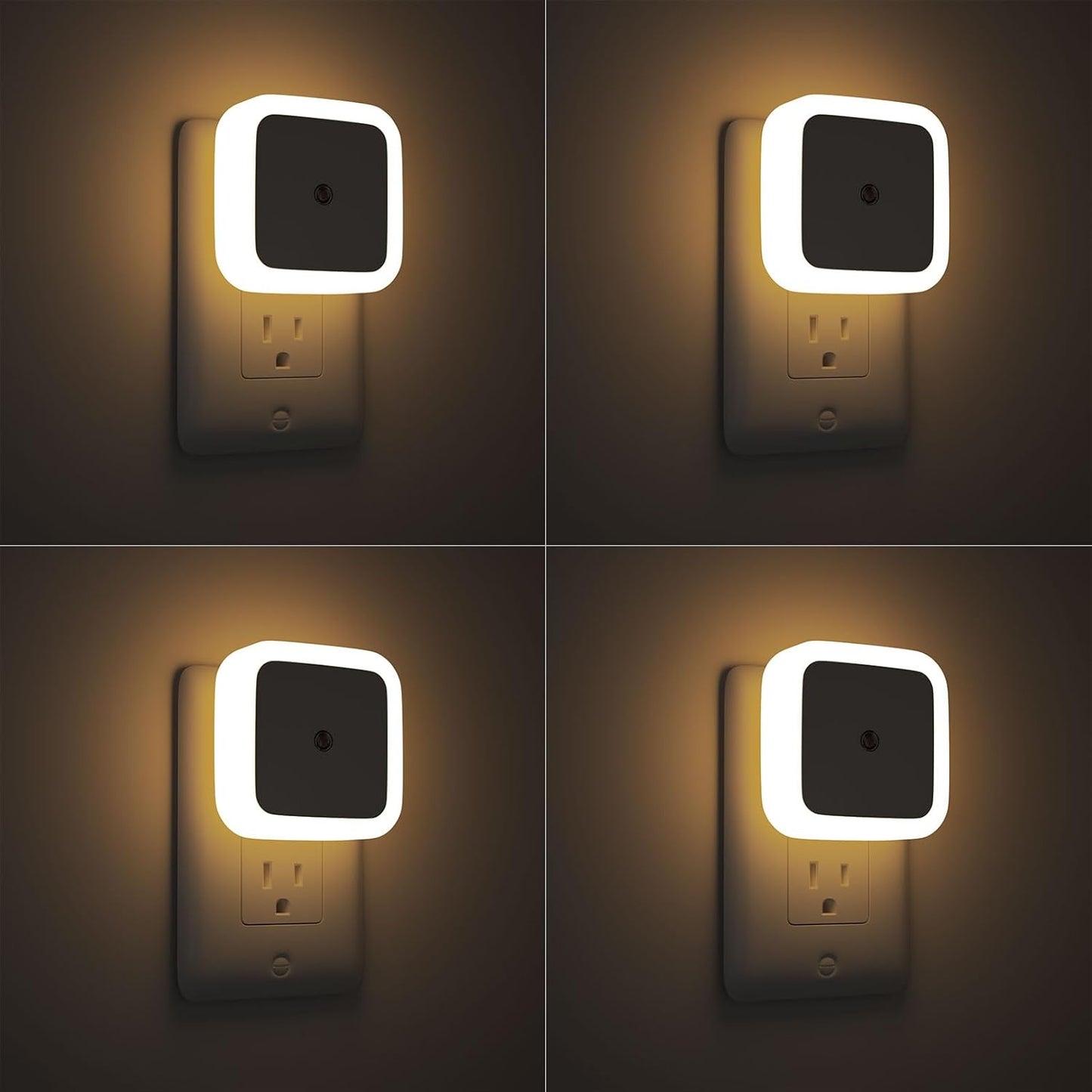 built-in photoresistor light sensor for automatic dusk-to-dawn operation