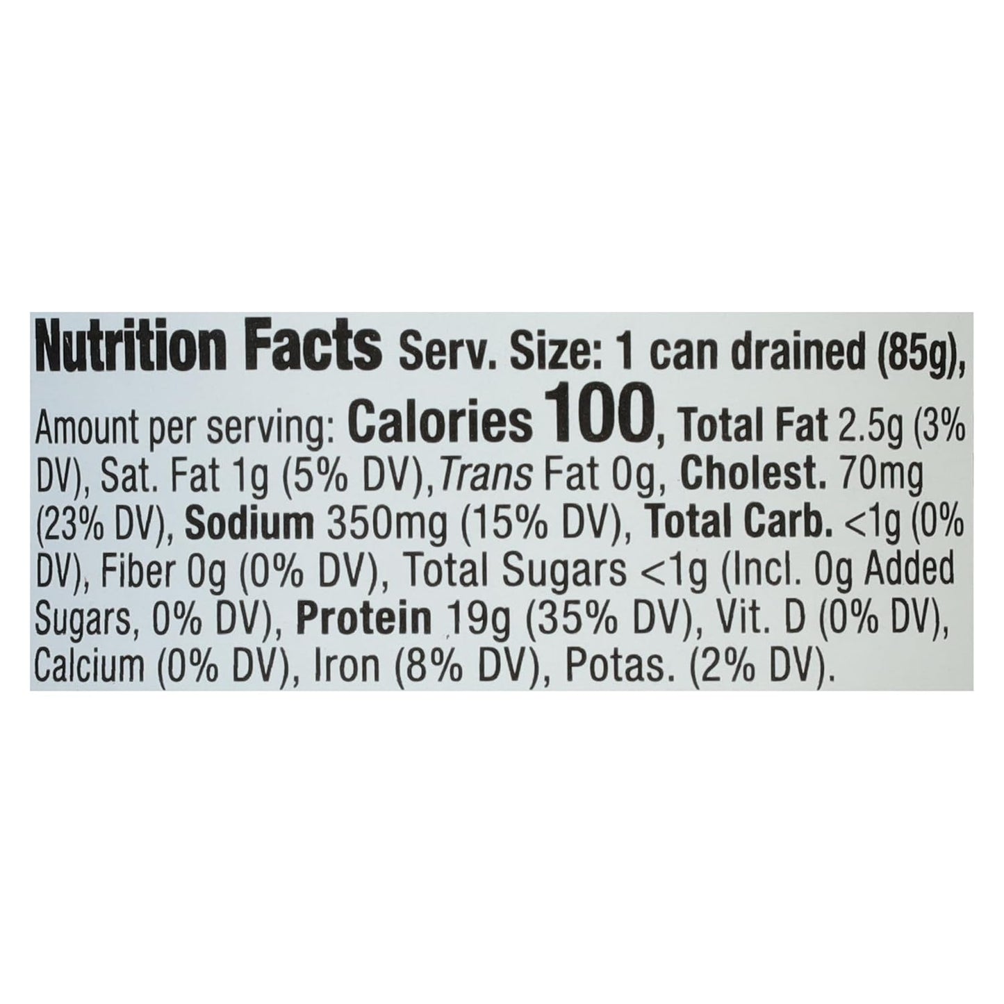 Bumble Bee Canned Premium White Chicken Chunks – Sturdy Packable 19g Protein for Road Trips and Travel