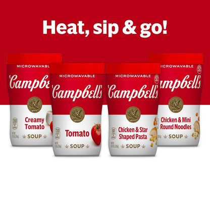 Campbell's Sipping Soup Creamy Tomato – Quick Work-From-Home Lunch That Fits in a Car Cup Holder