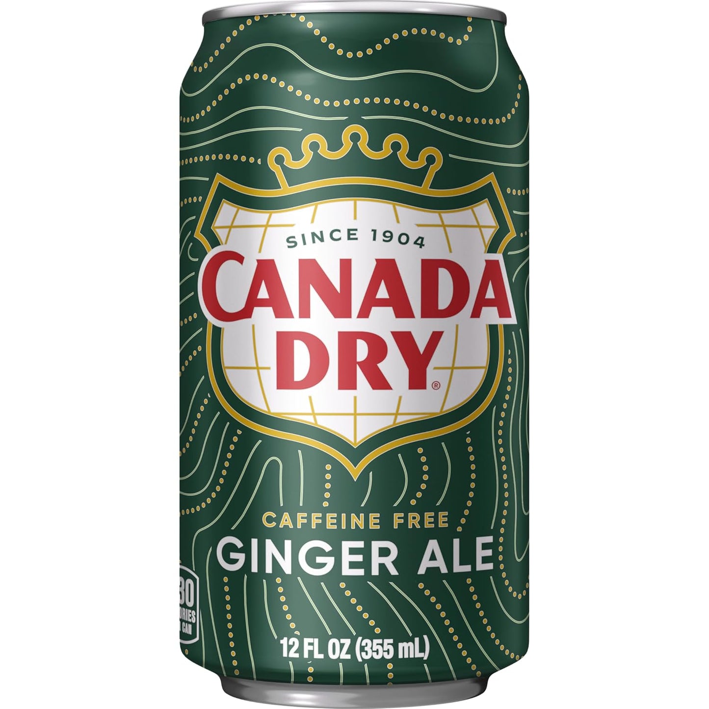 Canada Dry Ginger Ale Soda – Mindful Afternoon Refreshment Without Caffeine, 12 fl oz Cans 12 Pack