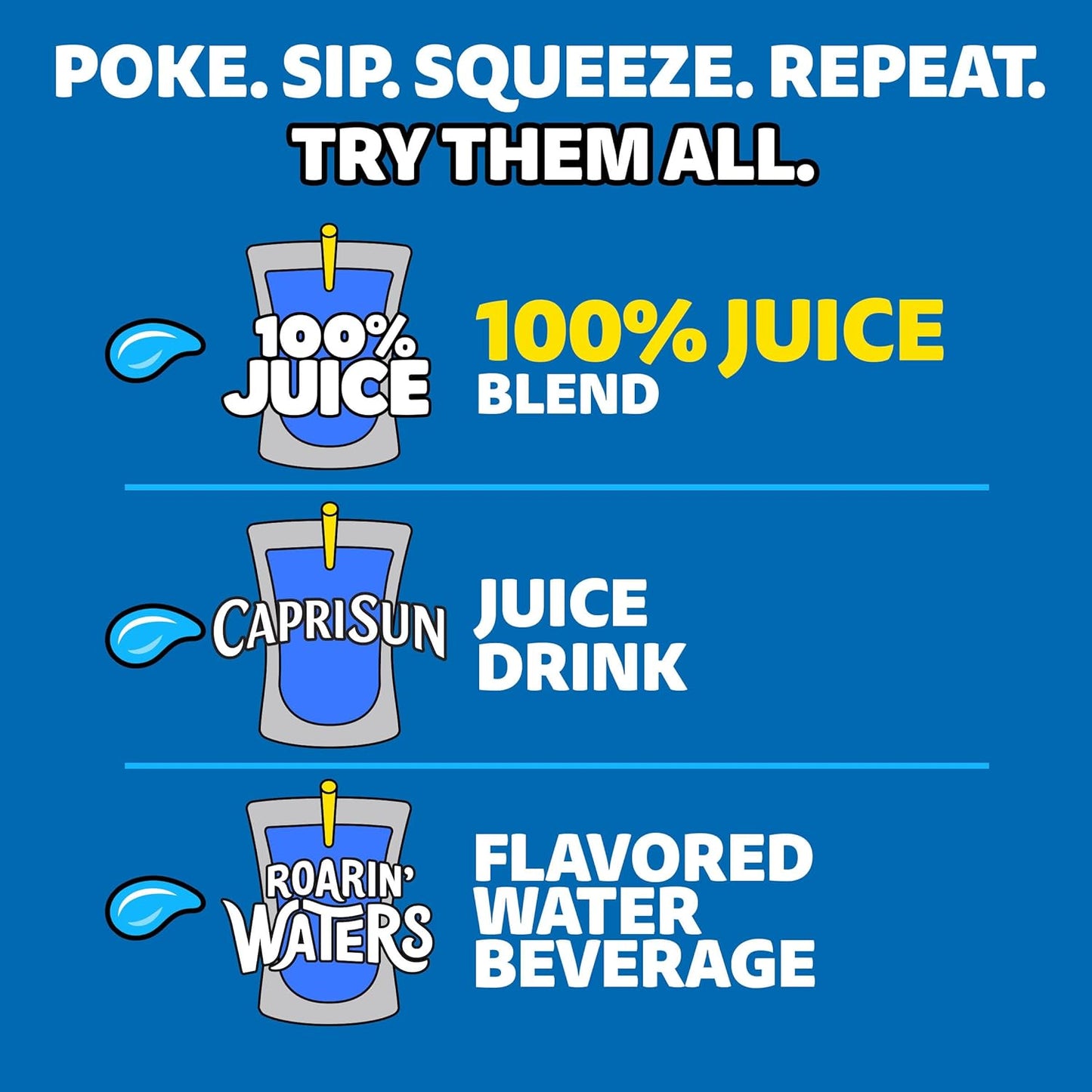 Capri Sun Apple Juice Box Pouches – After-School Sports and Playdate Hydration for Kids, 10 Count 6 fl oz