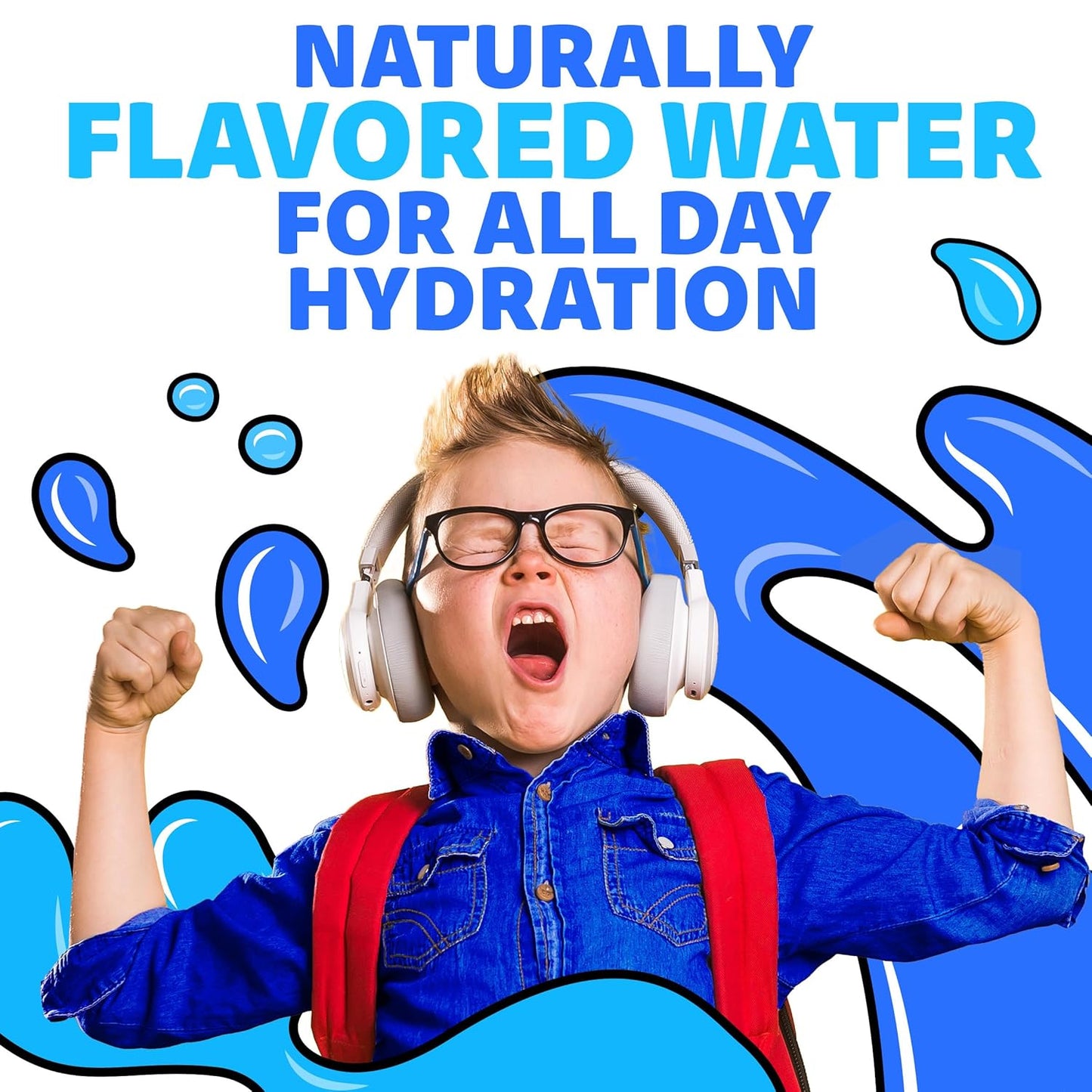 Capri Sun Roarin' Waters Tropical Punch – Kid-Friendly Sports Drink Pouches for Practice and Park, 40 ct