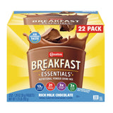 Carnation Breakfast Essentials High Protein Powder Drink Mix – Thoughtful Get-Well and Care Package Gift for Seniors and Busy Parents, 22 Single-Serve Chocolate Packets