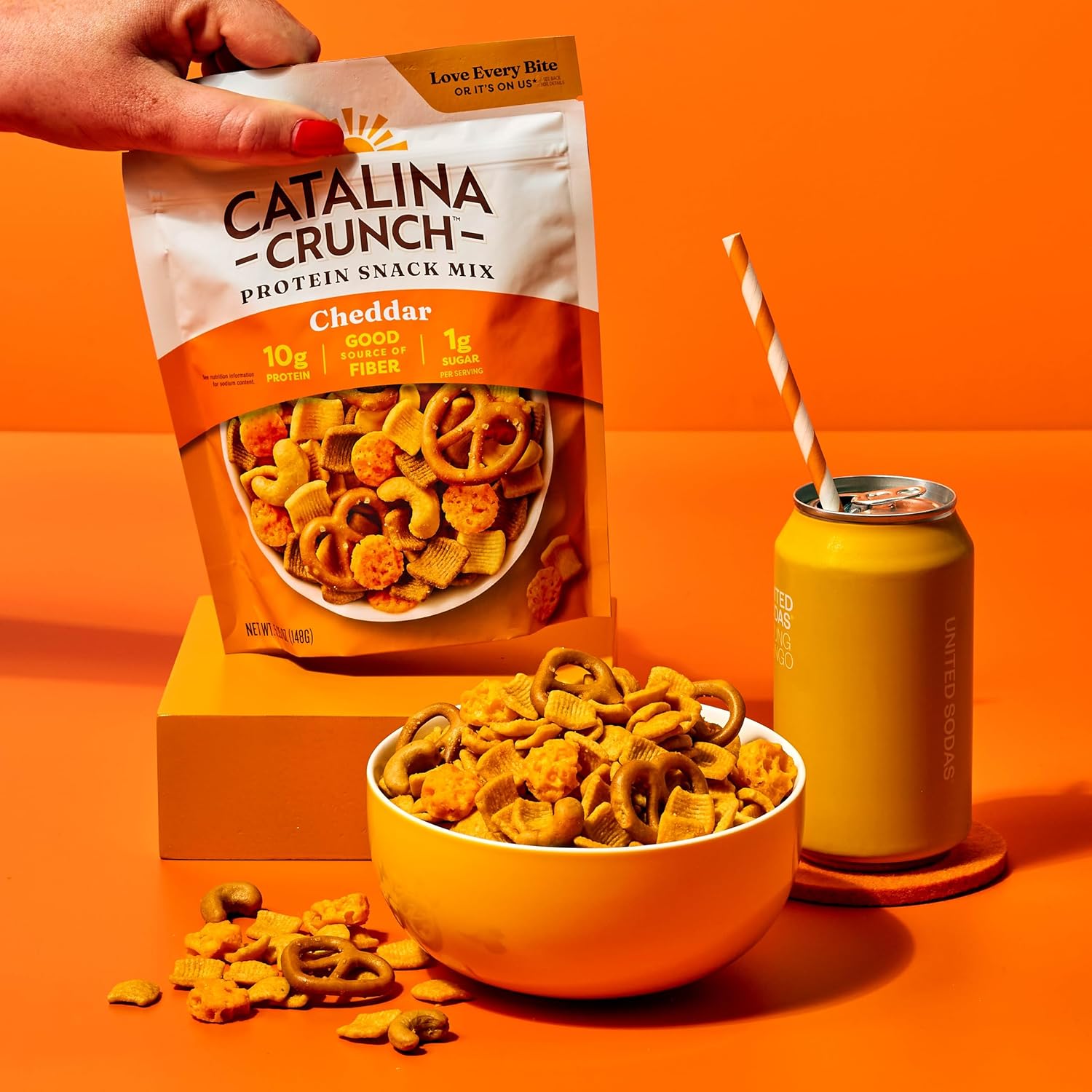 Catalina Crunch Protein Snack Mix – Guilt-Free Savory Crunch for Macro-Tracking Wellness Routines, 5.25 oz