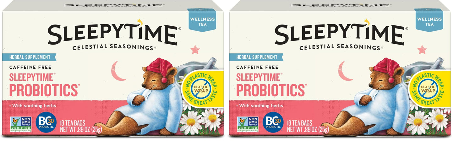 Celestial Seasonings Sleepytime Wellness Blend – Unwinding Cup for Remote Workers and Late Night Focus