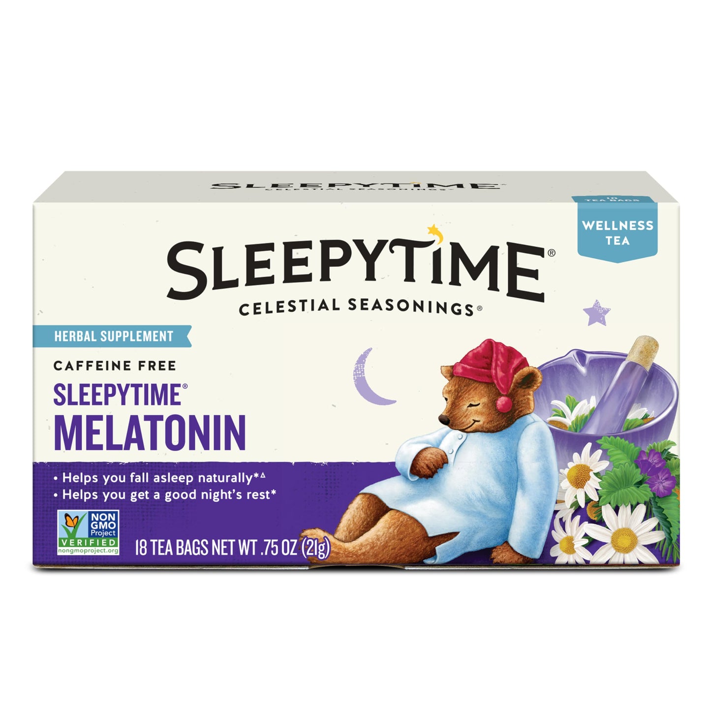 Celestial Seasonings Sleepytime Wellness Blend – Unwinding Cup for Remote Workers and Late Night Focus
