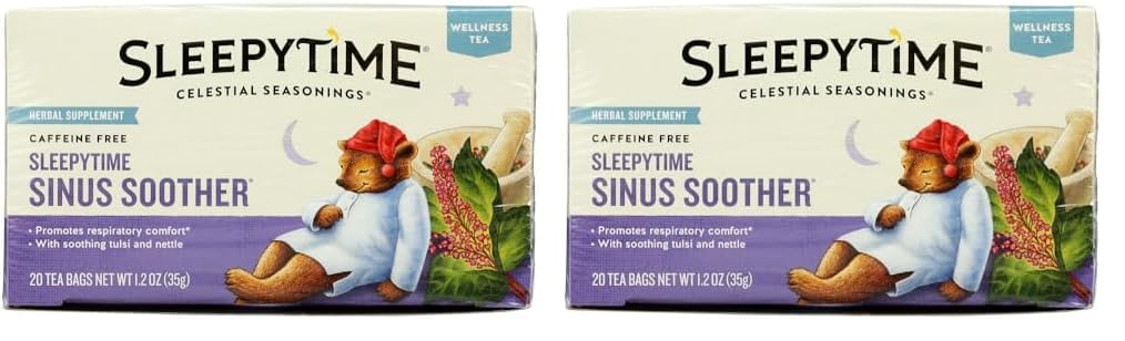 Celestial Seasonings Sleepytime Wellness Blend – Unwinding Cup for Remote Workers and Late Night Focus