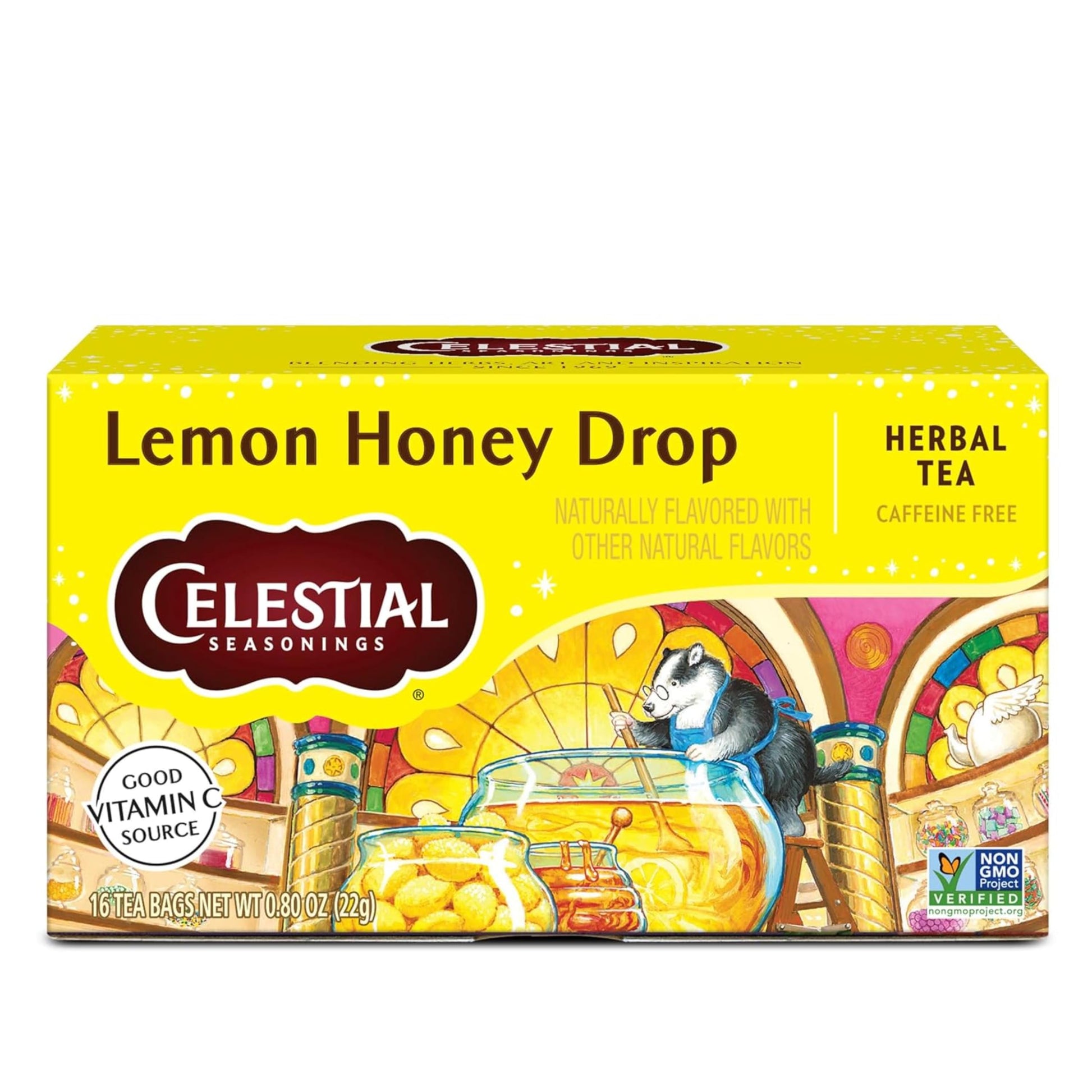 Celestial Seasonings True Blueberry Herbal Tea Bags – Caffeine-Free Bedtime Wind-Down Ritual for Evening Self-Care
