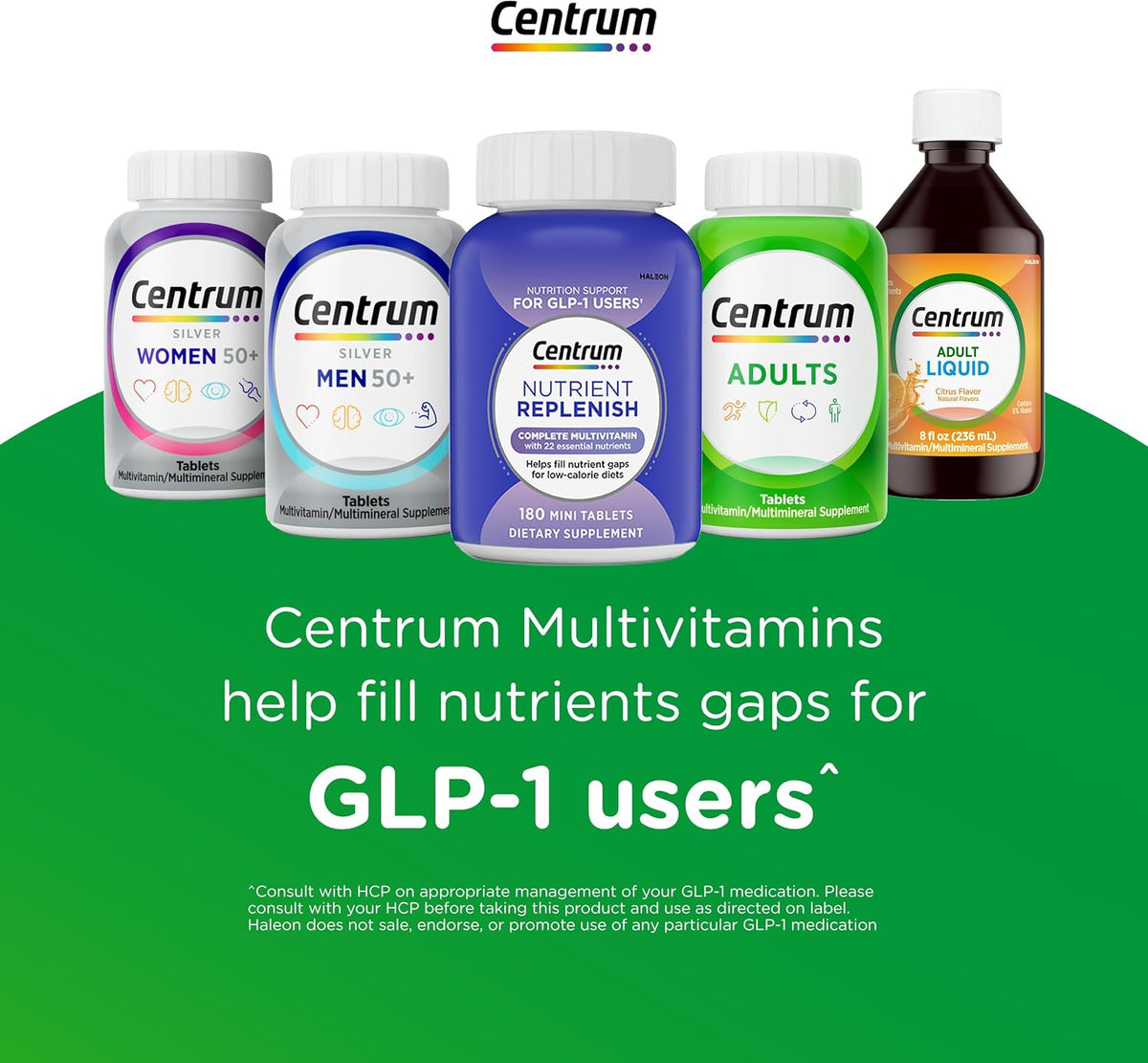 Centrum Silver Women 50+ Multivitamin – Thoughtful Birthday Gift for Mom, Daily Women's Health Supplement - 200 Ct