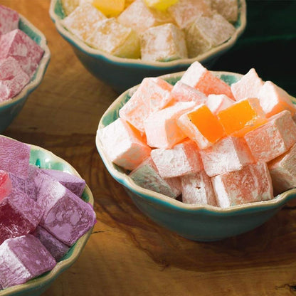 Cerez Pazari Assorted Turkish Delight Candy – Holiday Stocking Stuffer and Christmas Gift, Traditional Lokum Snacks