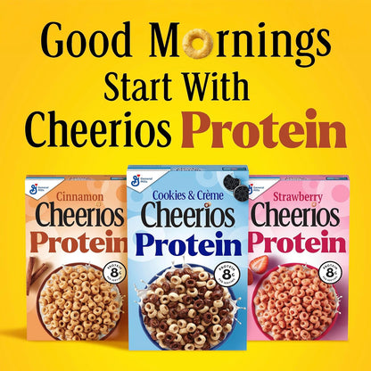 Cheerios Protein Cereal, Cookies and Crème – Guilt-Free Late Night Snack for Sweet Craving Wellness