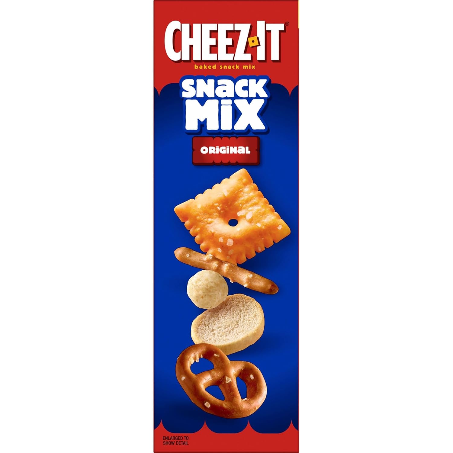 Cheez-It Snack Mix, Fun Care Package Gift for Snack Lovers, Original, 17.8oz Box