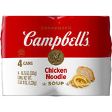Campbell's Condensed Chicken Noodle Soup, 10.75 oz Can – Calming Pantry Staple for Winter Wellness Routines
