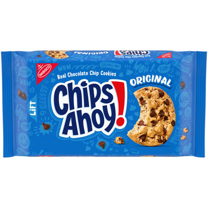 CHIPS AHOY! Chewy Confetti Cake & Original Chocolate Chip Cookies Simple Variety Pack with Two Family Size Pouches, Less Clutter, One Purchase