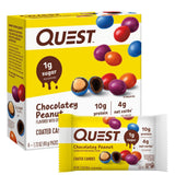 Quest Nutrition Coated Candies Chocolatey Peanut – Personal Wellness Reward with 1g Sugar and Whey Protein, 4 Count