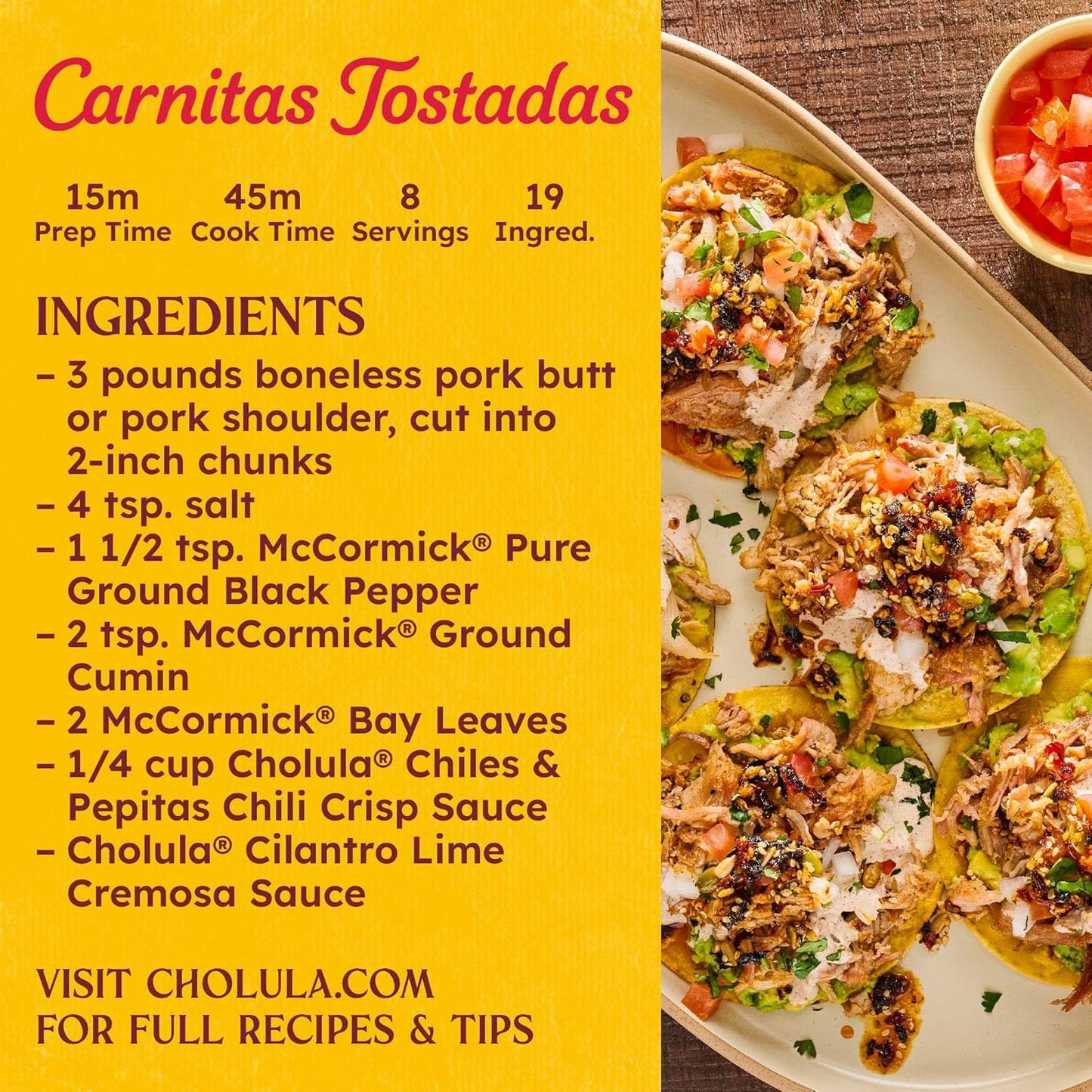 Cholula Chiles & Pepitas Chili Crisp – Camping and Picnic Condiment for One-Pan Meals and Sandwiches, 8 oz