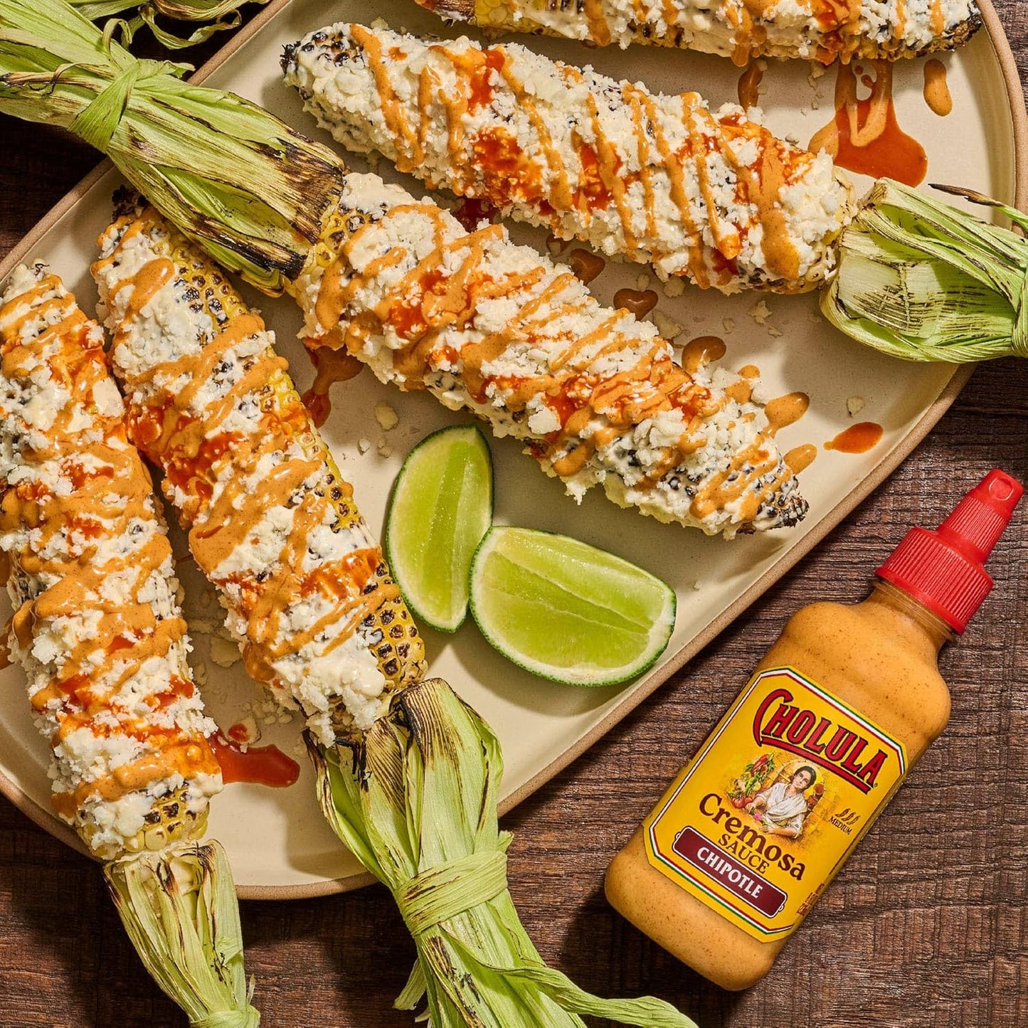 Cholula Chipotle Cremosa Sauce – Smoky Plant-Forward Bowl Topping for Clean Ingredient Lifestyles, 8 fl oz