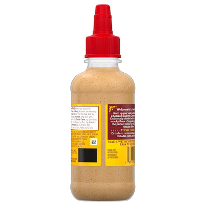 Cholula Chipotle Cremosa Sauce – Smoky Plant-Forward Bowl Topping for Clean Ingredient Lifestyles, 8 fl oz