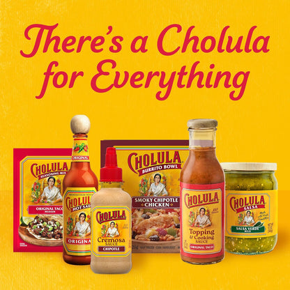 Cholula Chipotle Cremosa Sauce – Smoky Plant-Forward Bowl Topping for Clean Ingredient Lifestyles, 8 fl oz