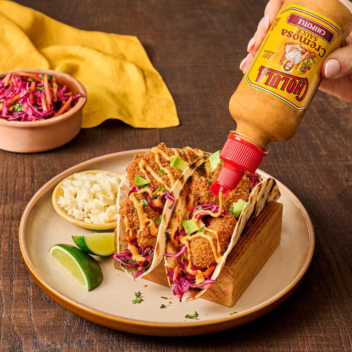 Cholula Chipotle Cremosa Sauce – Smoky Plant-Forward Bowl Topping for Clean Ingredient Lifestyles, 8 fl oz