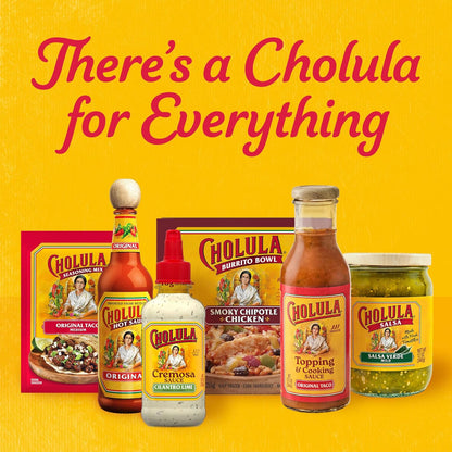 Cholula Cilantro Lime Creamy Sauce – 30-Second Drizzle for Busy Cooks Making Tostadas, Enchiladas & Sandwich Spreads, 8 oz