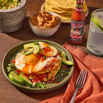 Cholula Hot Sauce Extra Hot – Picnic and Patio Pizza Drizzle, Compact 5 oz Bottle