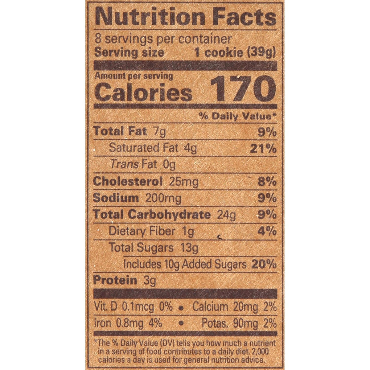 Christie Cookie Co. Signature Oatmeal Cookies — Refined Gourmet Treat, Bakery-Fresh Frozen 8 Count