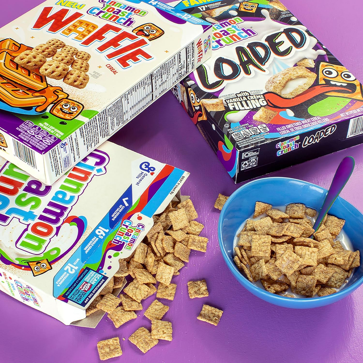 Cinnamon Toast Crunch Strawberry Cereal for Balanced Breakfast Rituals with Whole Grain Goodness